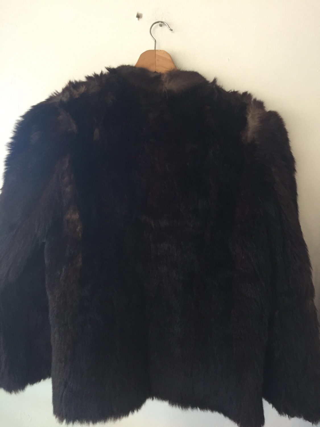1940s Multi Toned Fox Fur Jacket | Chaos Bazaar Vintage